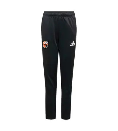 Harlow Tekkers Adidas Entrada 26 Zip-Pocket Bottoms Black JNR