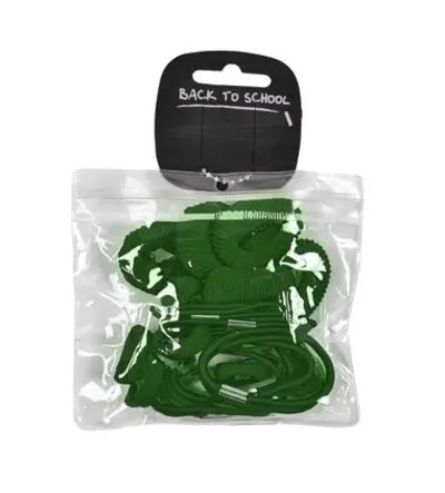 24 Assorted Hairbands Bottle Green