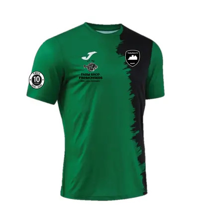 TMFC (10yr Anniversary) Picasho Goalkeeper T-Shirt Green/Black JNR