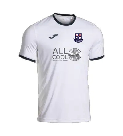 Newhall Rangers Mens Combi Premium T-Shirt White/Navy JNR