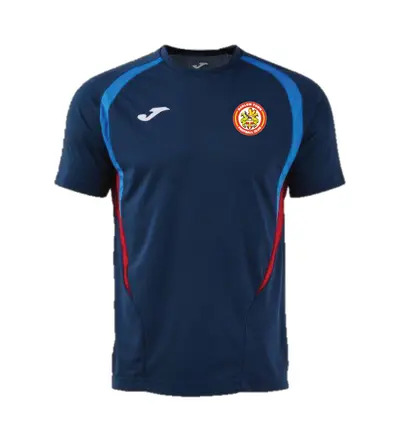 Harlow Town Champ 20 T-Shirt Navy/Royal/Red JNR