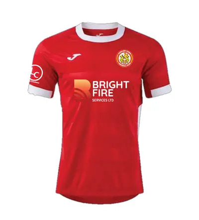 Harlow Town Replica Toletum VII Home T-Shirt Red/White JNR