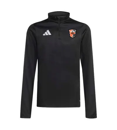 Harlow Tekkers Adidas Entrada 26 1/4 Zip Black JNR