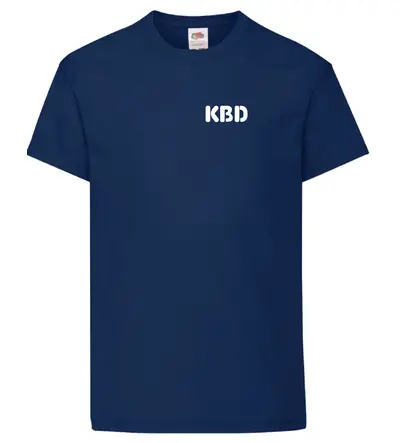 KBD Dance T-Shirt Navy Year 7+