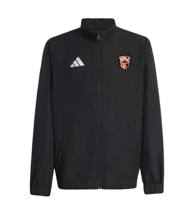 Harlow Tekkers Adidas Entrada 26 Full Zip Black JNR