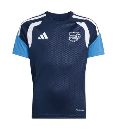 Chars Adidas Tiro 26 T-Shirt Navy JNR