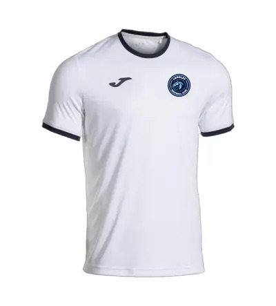Langley Mens Away Combi Premium T-Shirt Wht/Nvy SNR