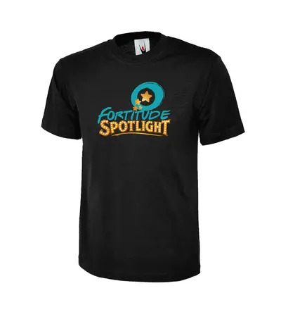 Fortitude Spotlight T-Shirt Black