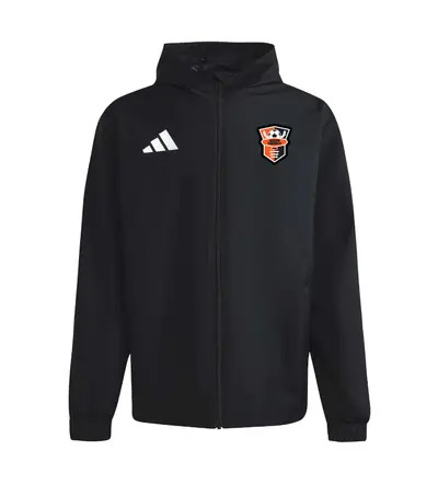 Harlow Tekkers Coaches Adidas Entrada 26 All Weather Jacket Black