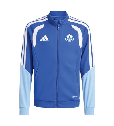 Bocas Coaches Adidas Tiro 26 Comp Full Zip Royal/White