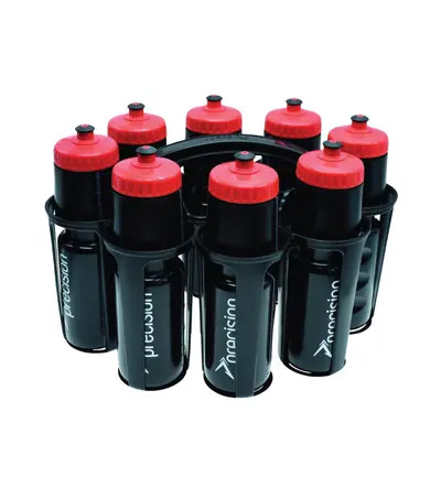 Precision Oval Carrier With 8x750ml Bottles Black