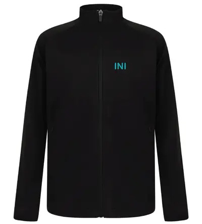 Fortitude Ignite Loose Fitted Zip up Jacket Black