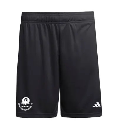 ST Mags Coaches Adidas Entrada Zip-Pocket Short Black