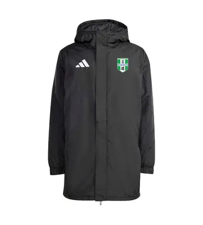 BS Judo Adidas Entrada 26 Hooded Staium Jacket Black JNR