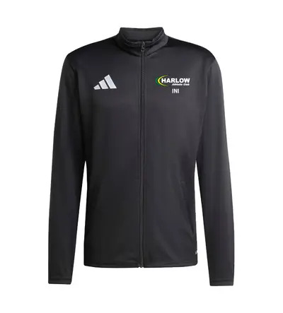 Harlow Athletic Club Adidas Entrada 26 Full Zip Black JNR