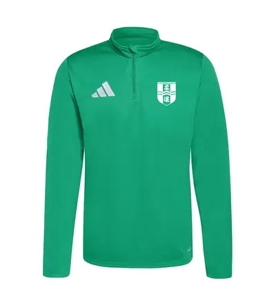 BS Judo Adidas Entrada 26 1/4 Zip Green JNR