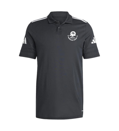 St Mags Adidas Squadra Polo Black JNR
