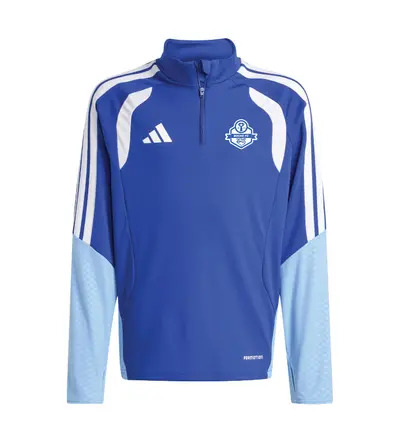 Bocas Coaches Adidas Tiro 26 Comp 1/4 Zip Royal/White