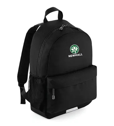 Newhall Primary Backpack with Water Bottle Holder Black