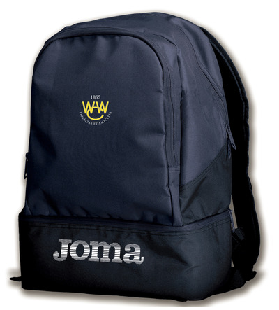 Woodford Wells Joma Backpack Navy with Badge