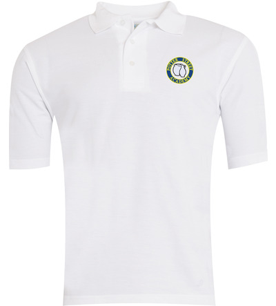Potter Street Polo Shirt White with or without School Crest
