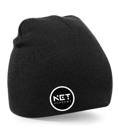 Net Academy Beanie Hat Black