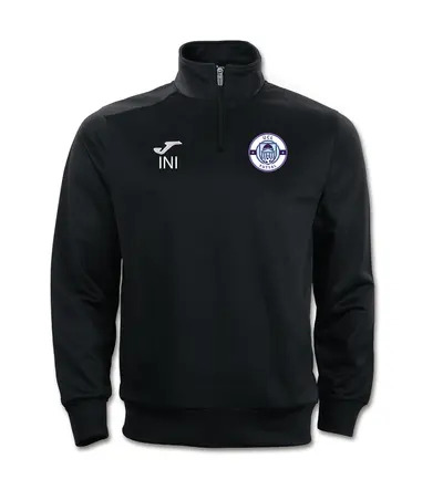 UCL Futsal Faraon 1/4 Zip Black