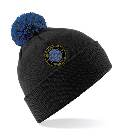 RWYFC Bobble Hat Black/Royal