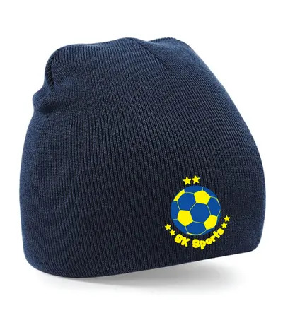 SK Sports Beanie Hat Navy