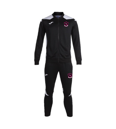 Frontiers Coaches Champ VI Tracksuit Black & White