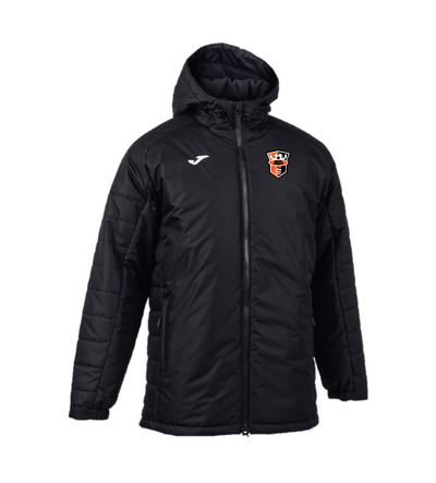 Harlow Tekkers Coaches Cervino Winter Coat Black