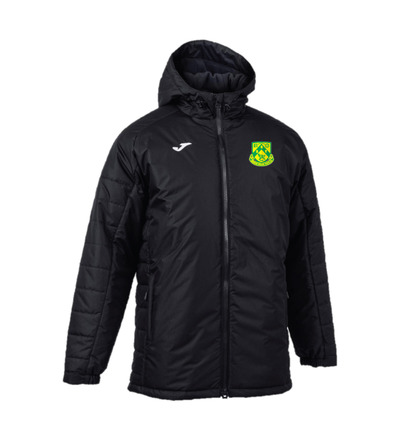 Dunmow Rovers Coaches Cervino Winter Coat Black SNR