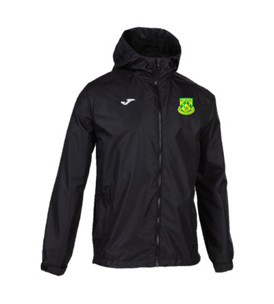 Dunmow Rovers Coaches Cervino Rainjacket Black SNR