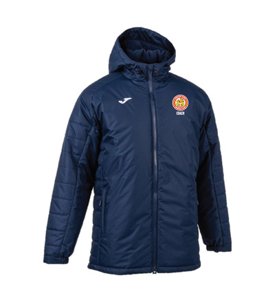 HTFC Coaches Cervino Winter Coat Navy SNR