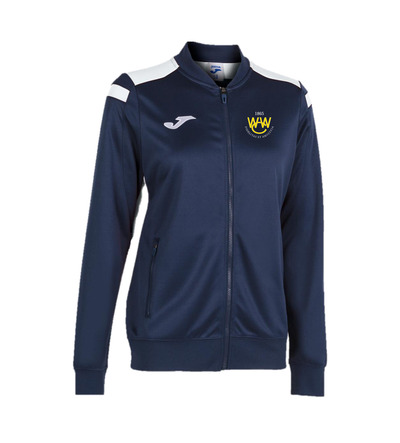 Woodford Wells Ladies Champ VI Full Zip Navy/White with Badge