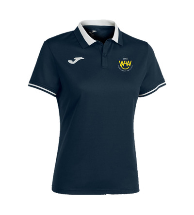Woodford Wells Ladies Champ VI Polo Navy/White with Badge