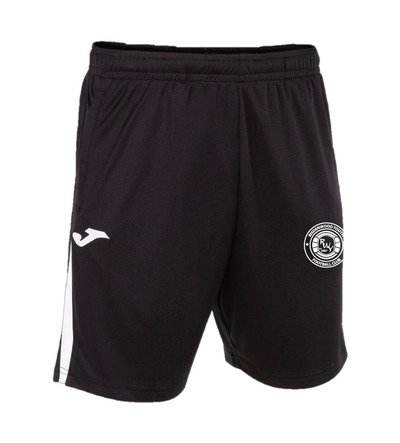 RWYFC Coaches Champ VII Short Black/White with Printed Badge JNR