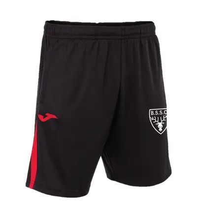 B.S.S.C Champ VII Bermuda Short Black/Red JNR