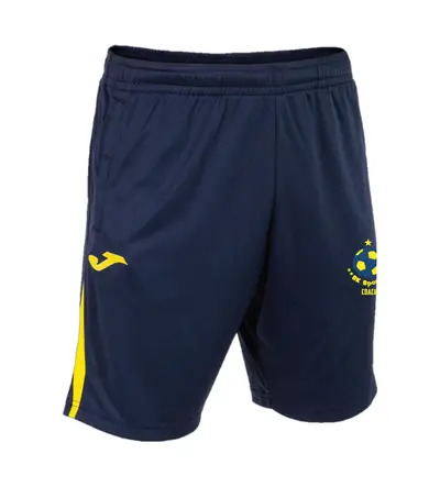 SK Sports Coaches Champ VII Shorts Navy/Yellow SNR