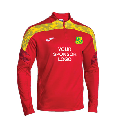 Dunmow Rovers Sponsor Pack Champ VIII 1-4 Zip Red/Yellow JNR