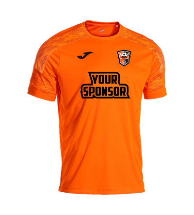 Harlow Tekkers Champ VIII T-Shirt Orange with Badge, Number & Sponsor