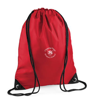 Chipping Ongar Gymsac Red with or without School Crest