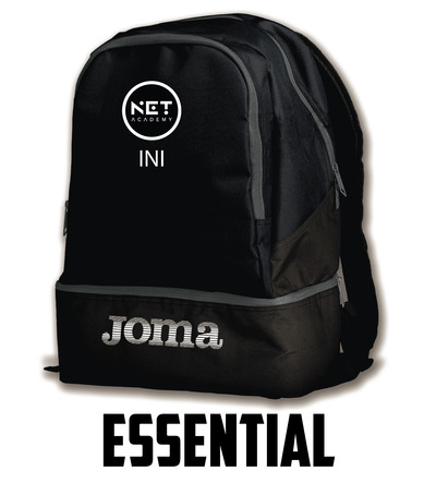 Net Academy Coaches Rucksack Black