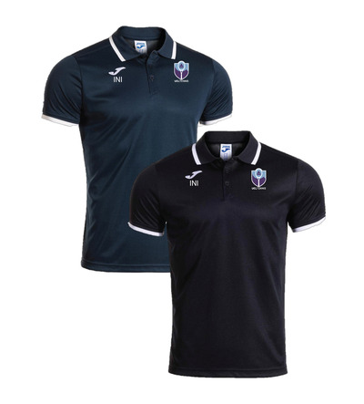 UCL Tennis Combi Premium Polo Black/White