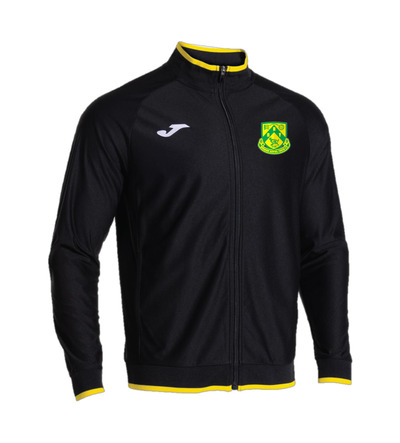 Dunmow Rovers Coaches Combi Premium Full Zip Black/Yellow JNR