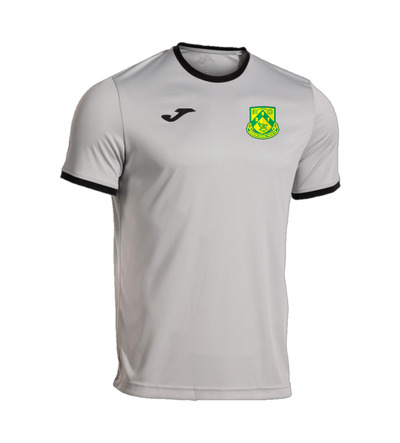 Dunmow Rovers Coaches Combi Premium T-Shirt Grey/Black JNR