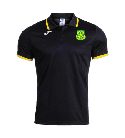 Dunmow Rovers Coaches Combi Premium Polo Black/Yellow JNR