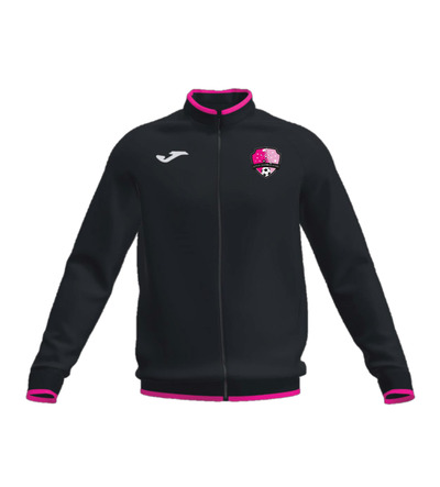 Little Canfield Stars Combi Premium Full Zip Black/Pink JNR