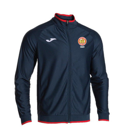 HTFC Coaches Combi Premium Full Zip Navy/Red SNR