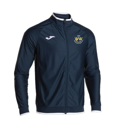 Woodford Wells Combi Premium Full Zip Navy/White with Badge JNR